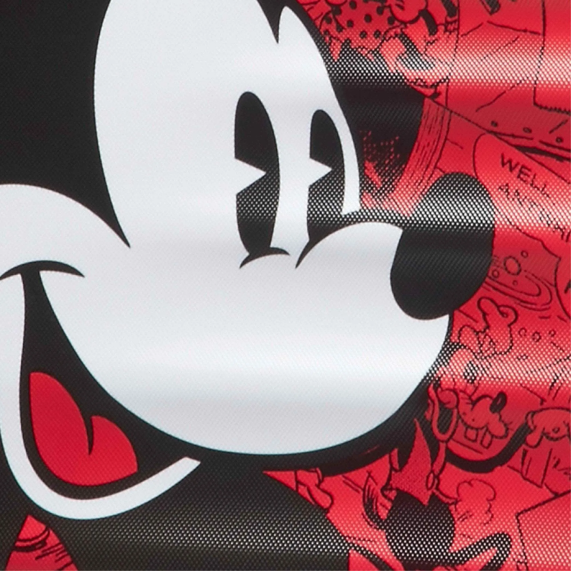 American Tourister Disney Wavebreaker Spinner Large Luggage - Mickey Comics Red