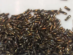 Bronze Twisted Pipe Beads (Wholesale)