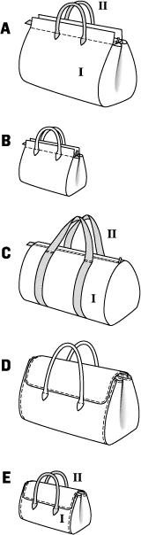 Burda Pattern 7119 Travel Bags (One Size)