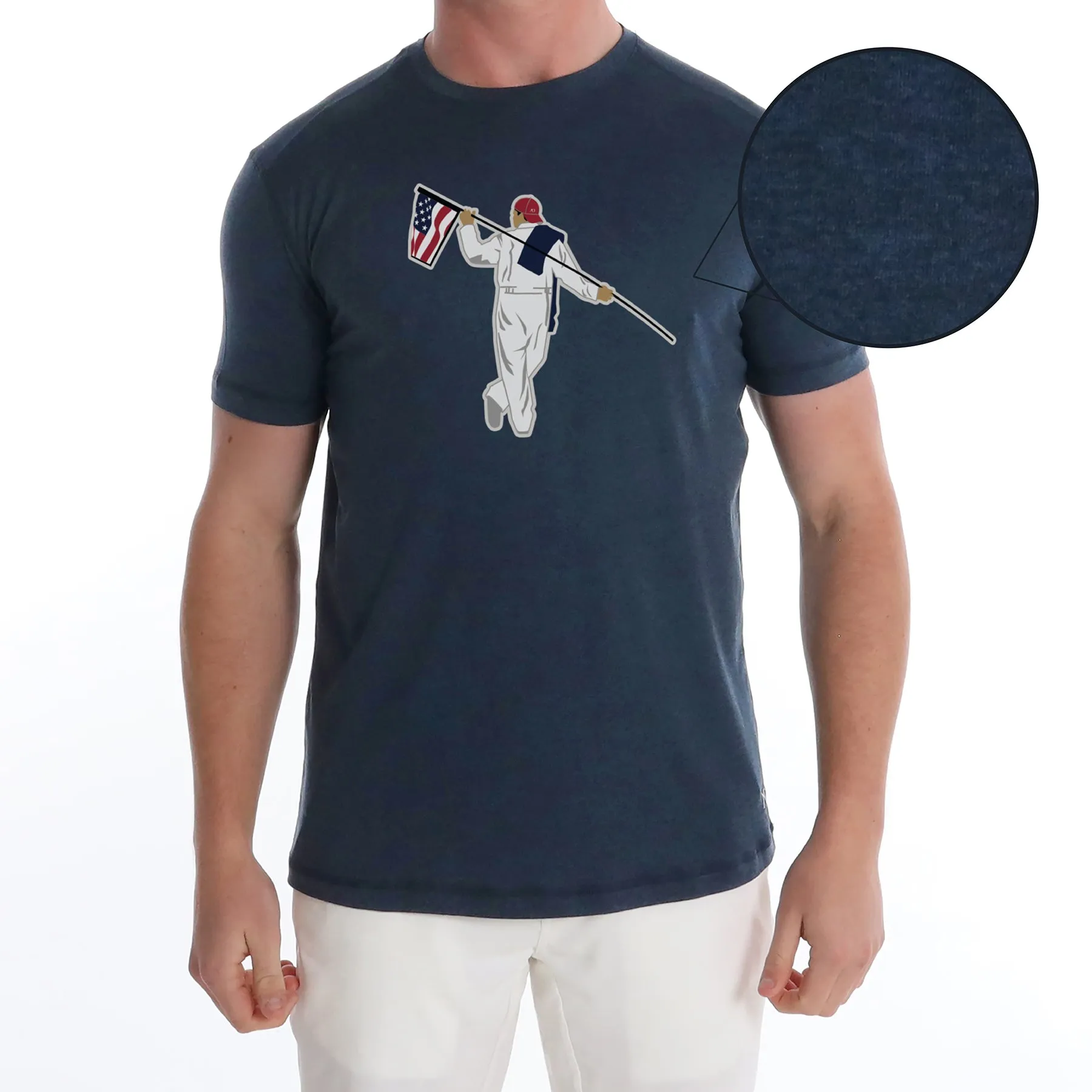 Butter T - American Looper Navy Heather
