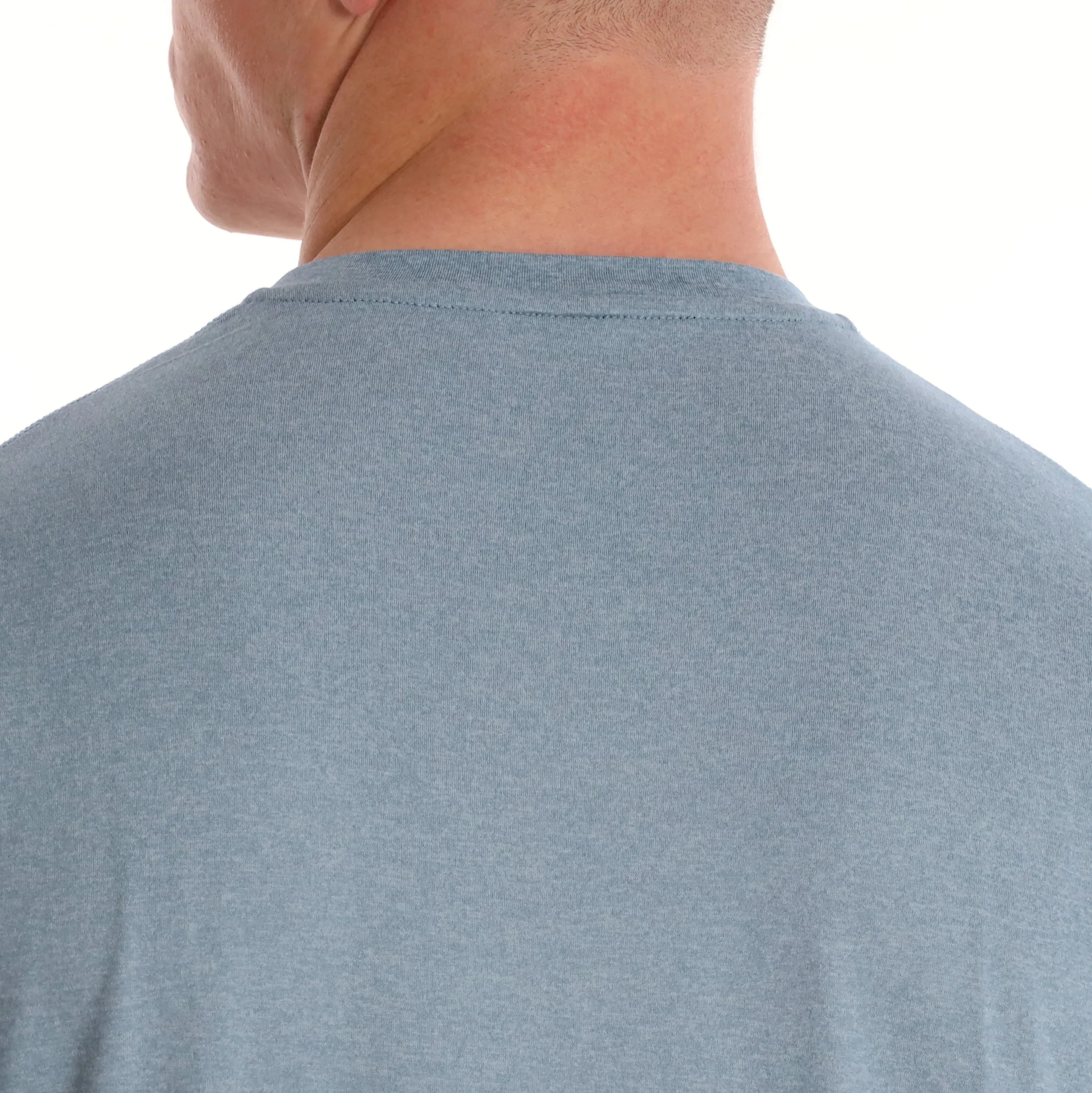 Butter T Looper Silhouette - Blue Fog Heather