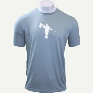 Butter T Looper Silhouette - Blue Fog Heather