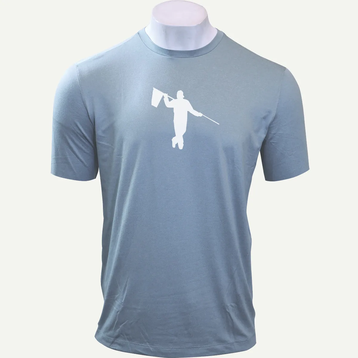 Butter T Looper Silhouette - Blue Fog Heather