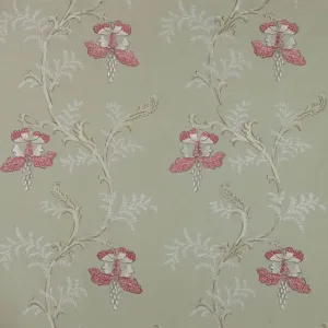 Colefax and Fowler Bellflower Embroidery Fabric - 1.1m Roll End