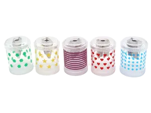 Colorful Pencil Sharpeners, 5 Styles