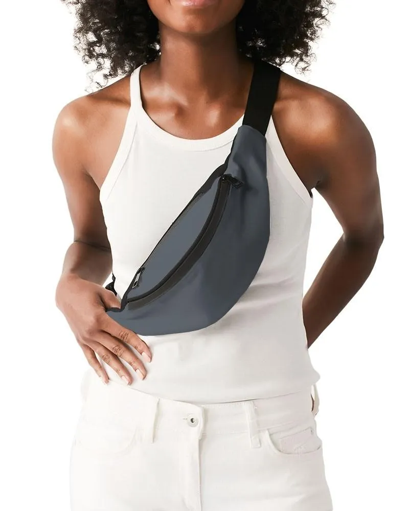Dark Cyan Gray Belt Bag | Dark Pale Cyan Gray | C10M0Y0K80