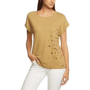 Edc By Esprit Women's Crew Neck Short Sleeve T Shirt