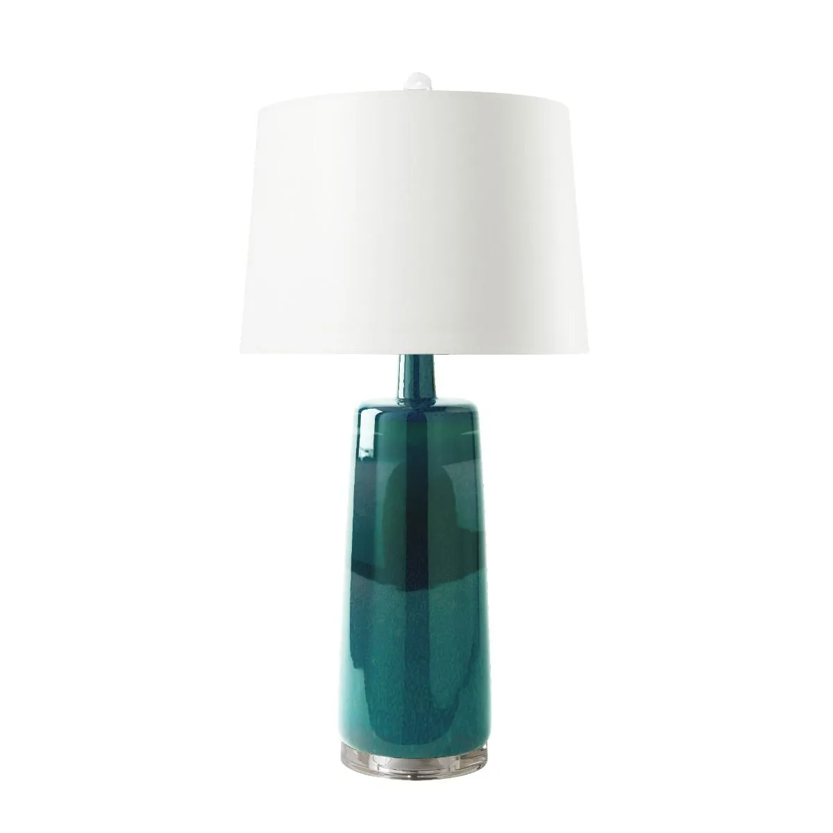 Edgware Lamp Without Shade / Green Lapis
