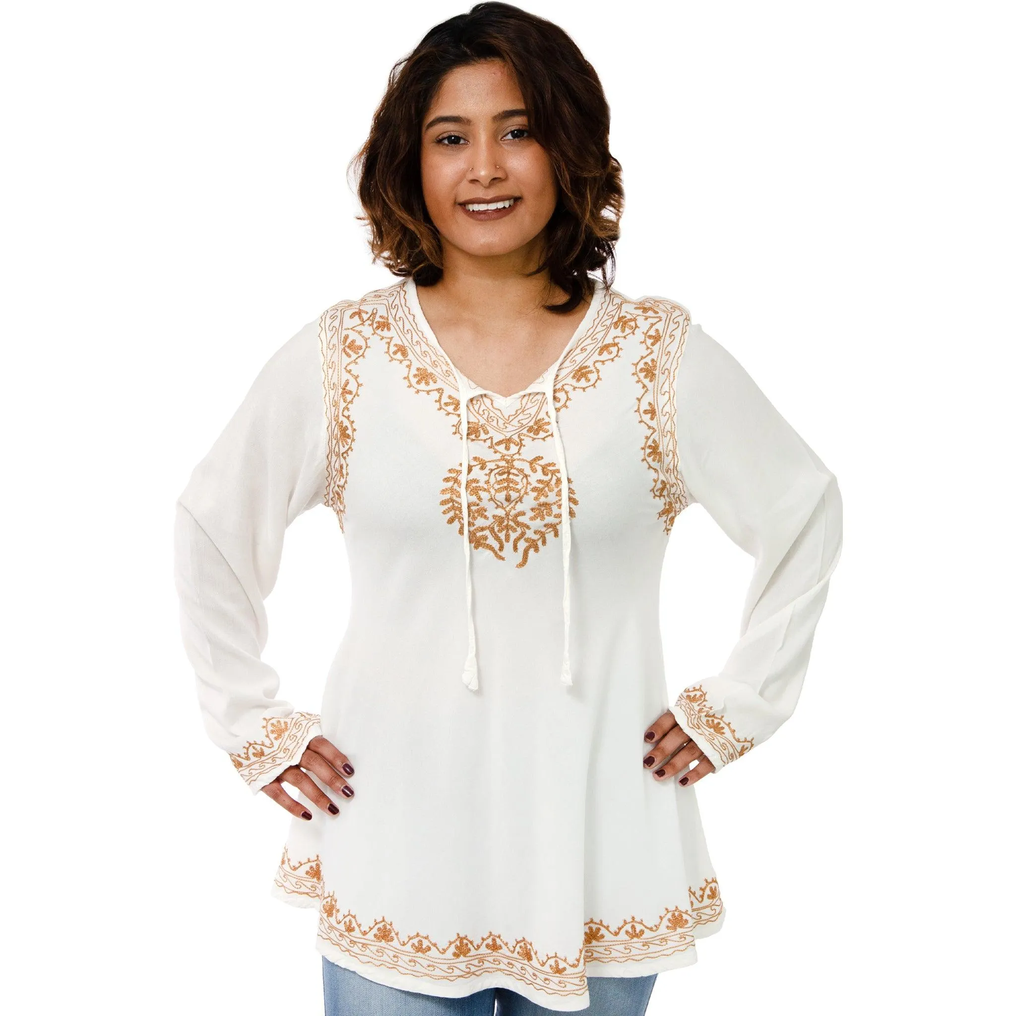Flowy Embroidered Kurta