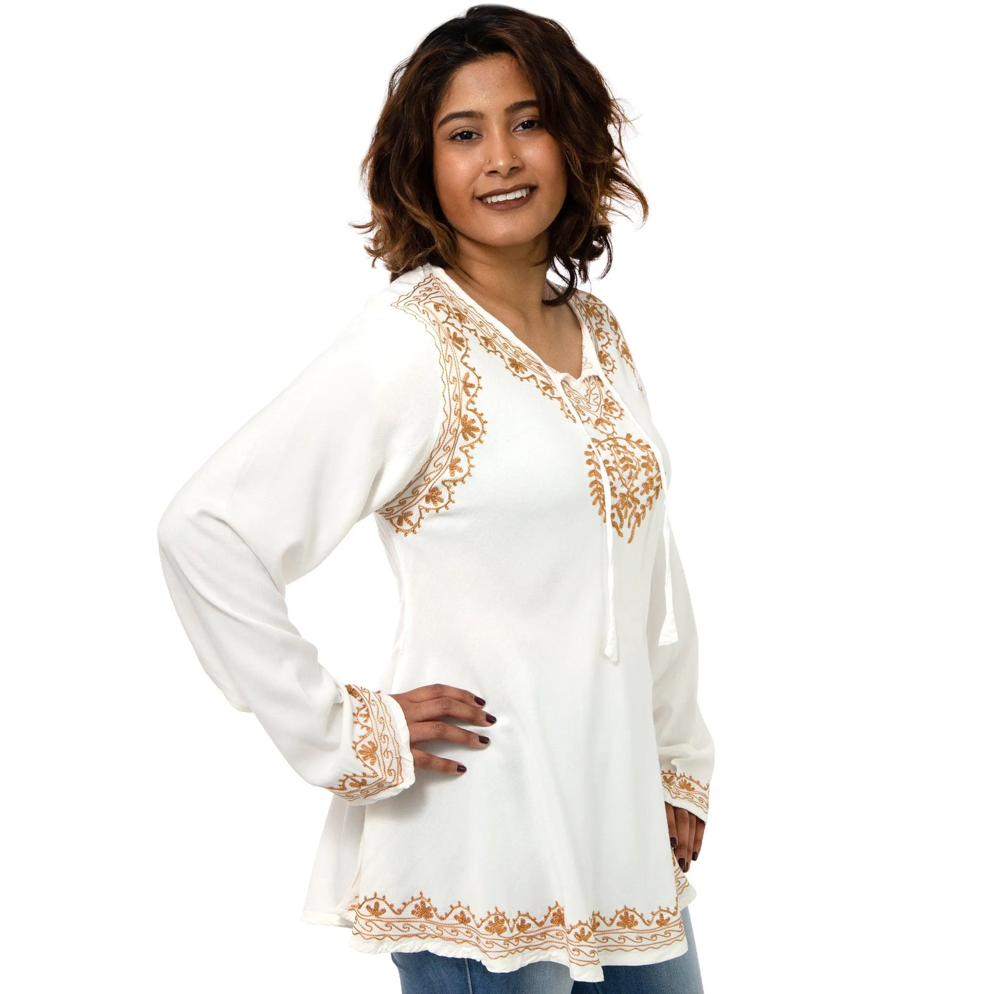 Flowy Embroidered Kurta