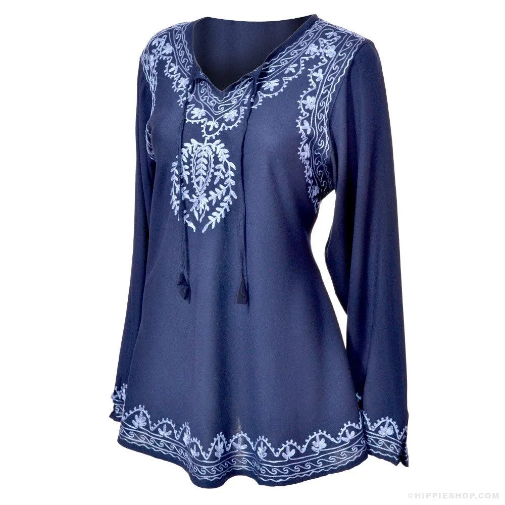 Flowy Embroidered Kurta