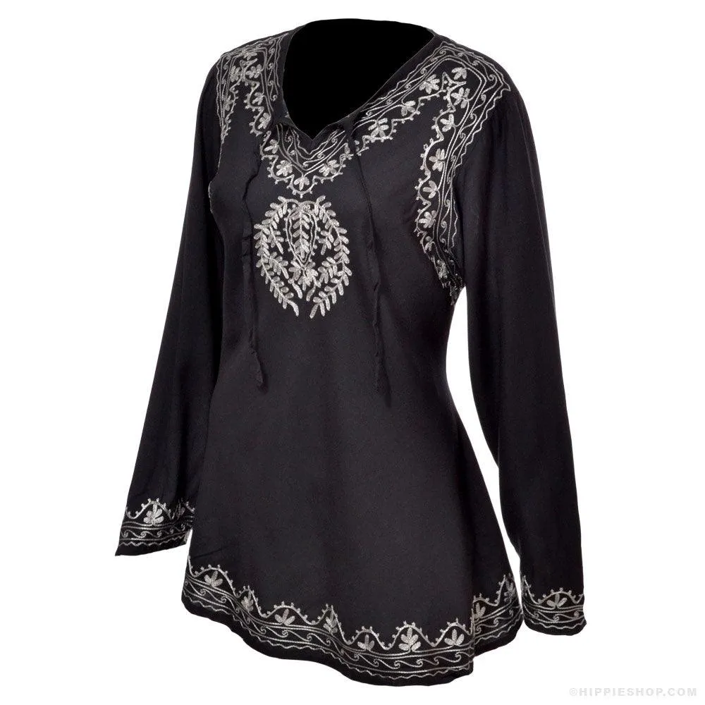 Flowy Embroidered Kurta