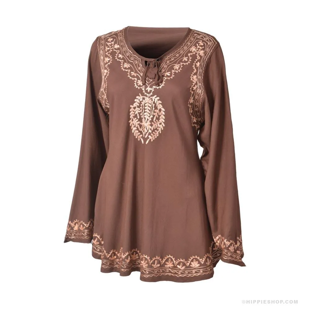 Flowy Embroidered Kurta