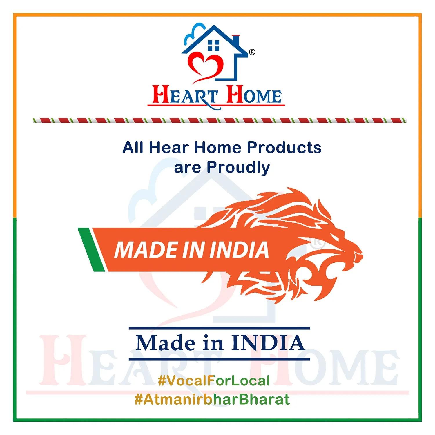 Heart Home Leaf Printed Saree Cover With Transparent Window, Pack of 2 (Navy Blue)