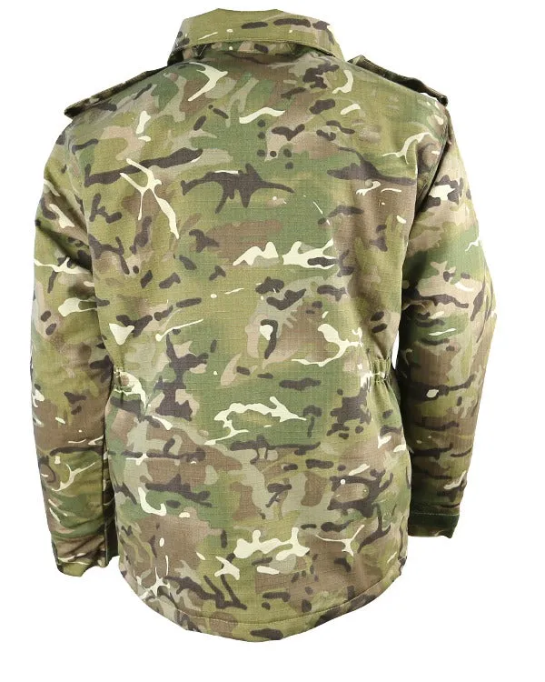 Kids Camo Safari Jacket