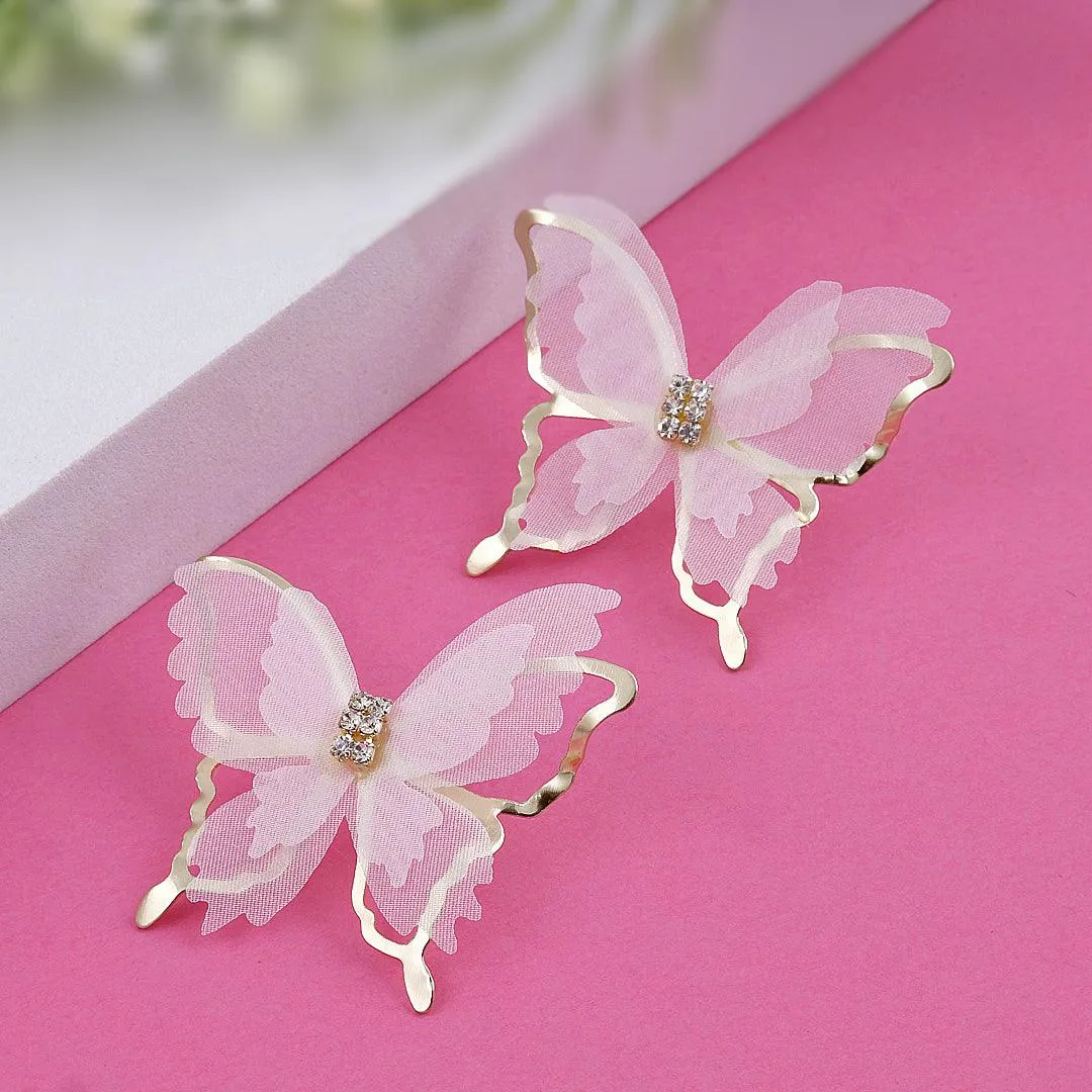 Lace Butterfly Earrings