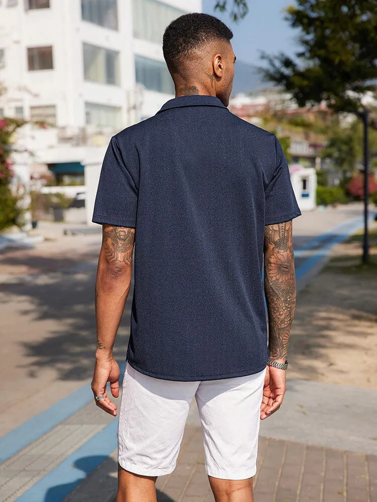 Leisure Wrinkle Free Cuban Shirt (US Only)