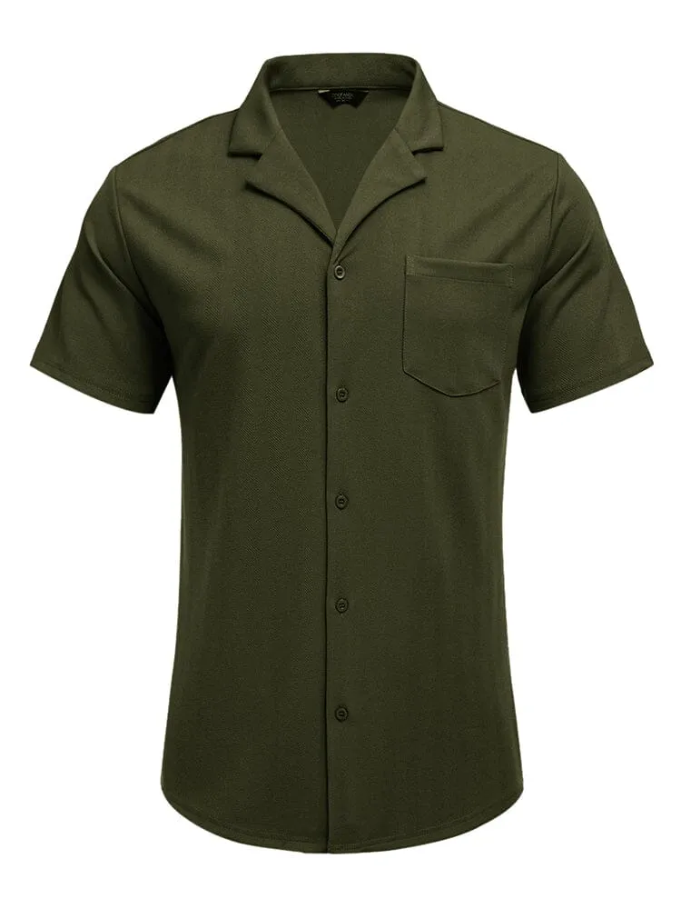 Leisure Wrinkle Free Cuban Shirt (US Only)