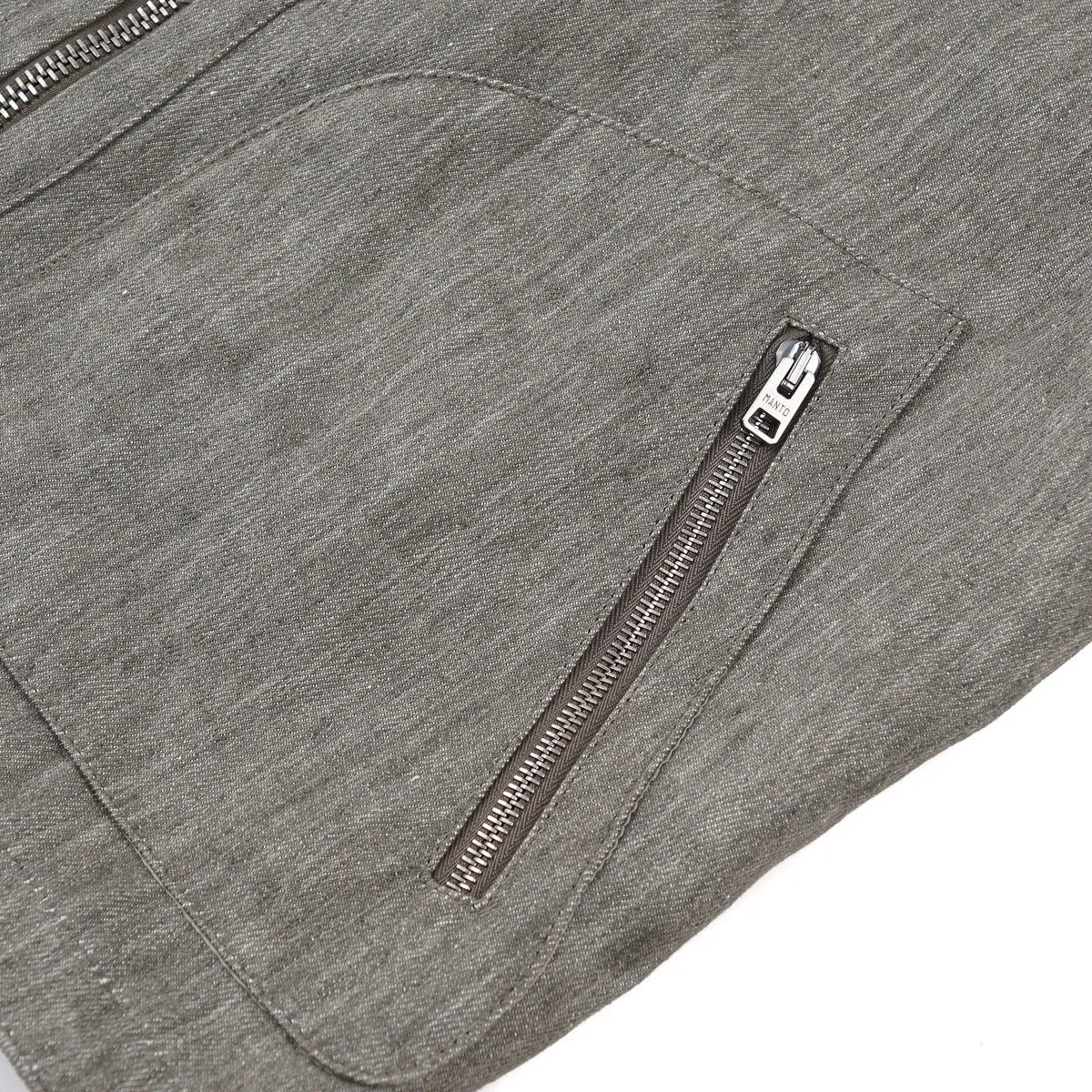Manto Pure Linen Outerwear Vest