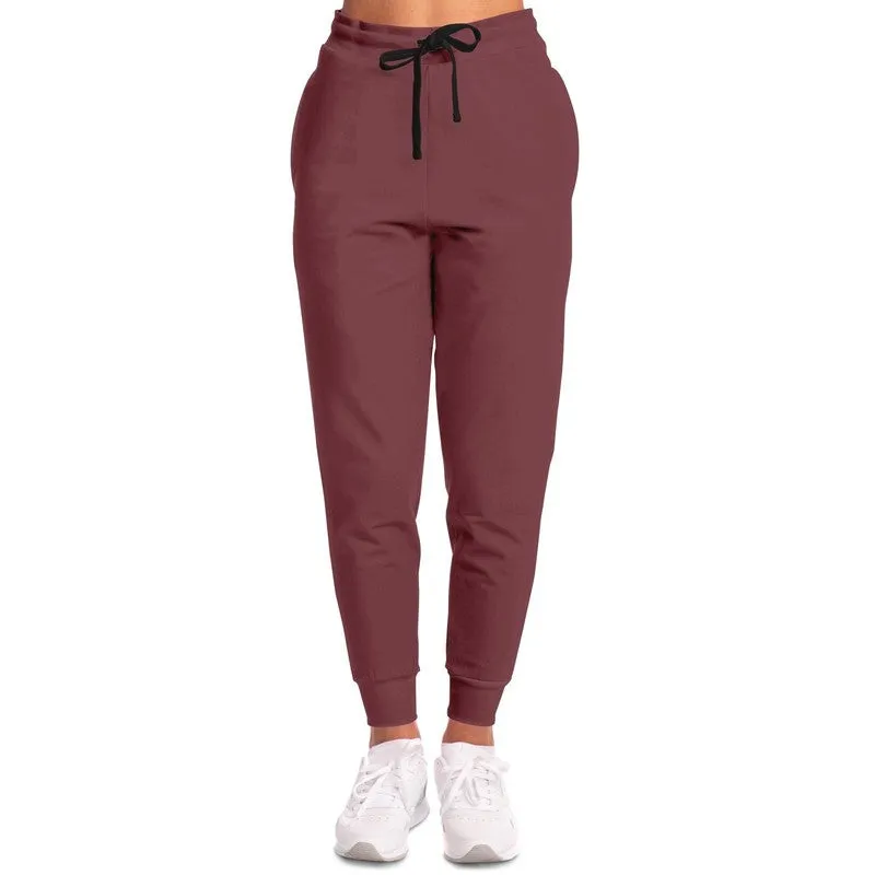 Medium Dark Pink Joggers | Unisex | with PLUS sizes | Medium Dark Pastel Pink | C0M60Y30K60