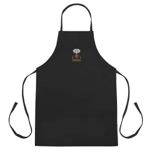 Nubia "No" Quote Embroidered Apron