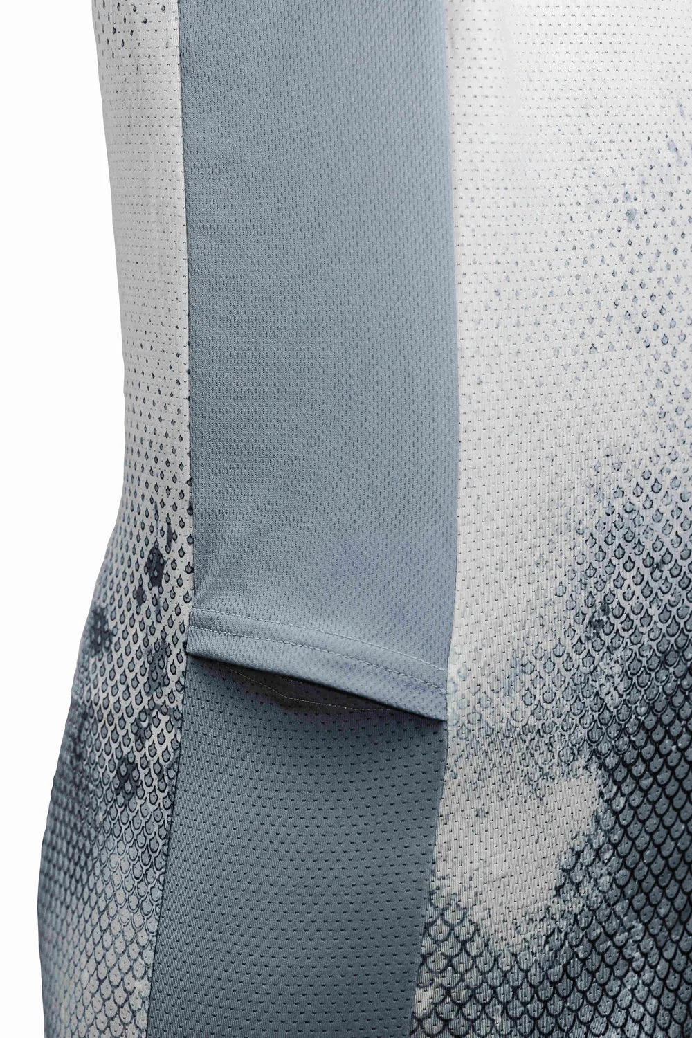 Outfish Fishscale Solar UV Hoodie UPF 50  White/Grey