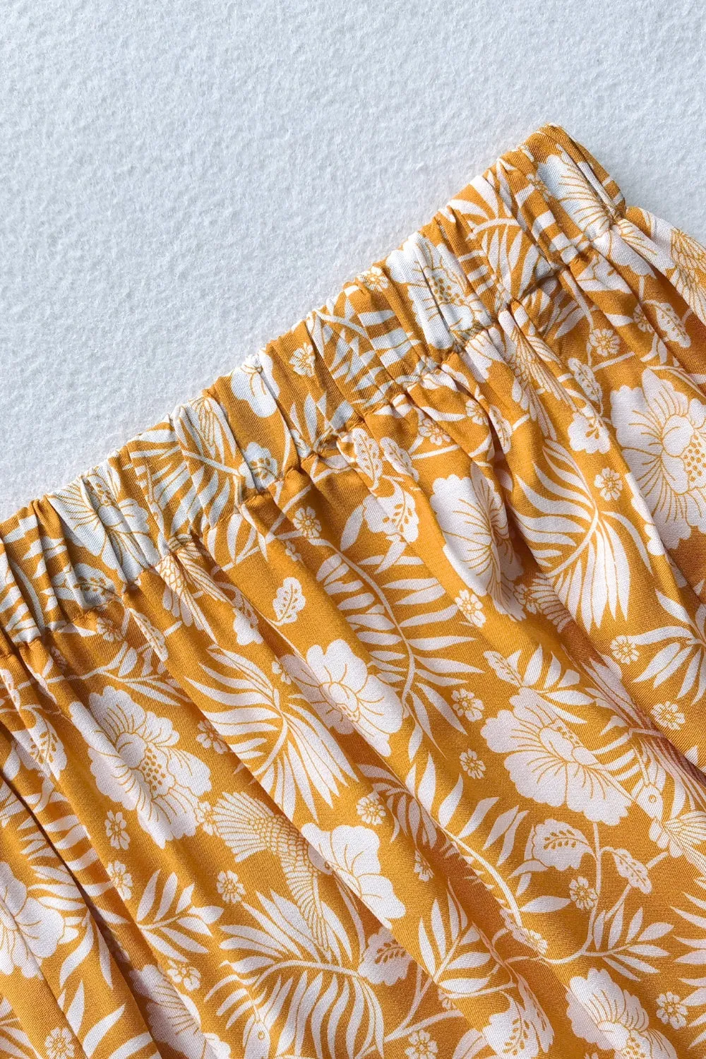 Printed Top & Skirt Two Piece Set