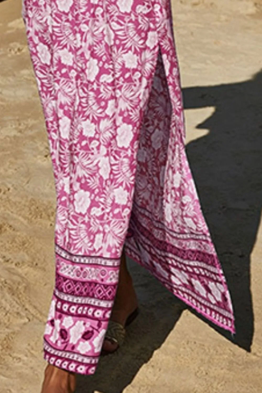 Printed Top & Skirt Two Piece Set