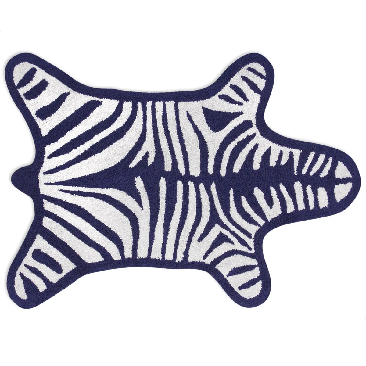 Reversible Zebra Bathmat Available in 3 Styles
