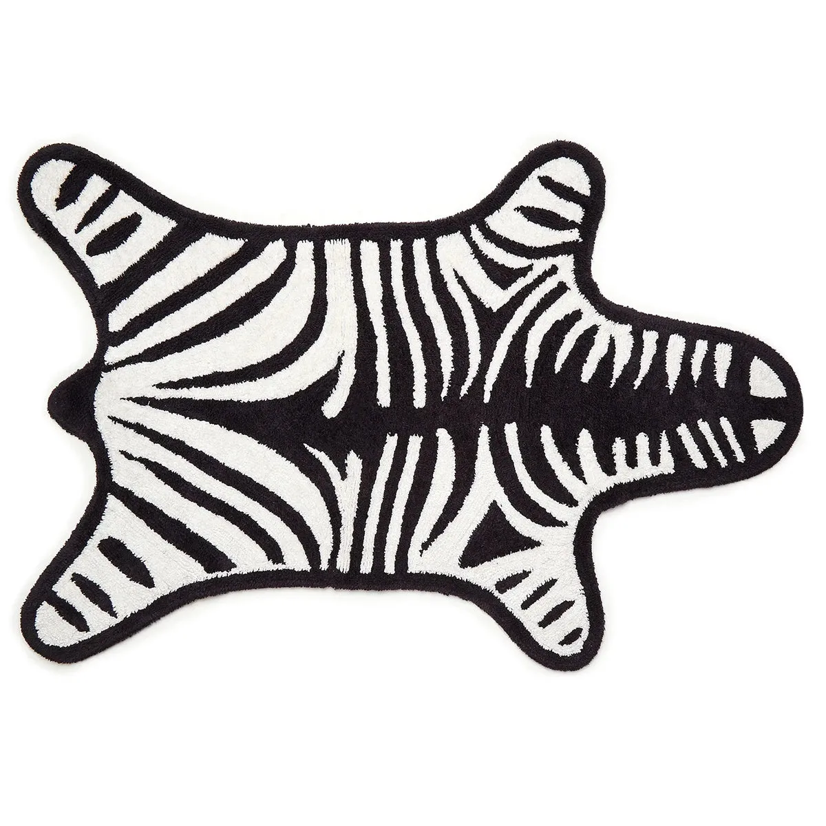 Reversible Zebra Bathmat Available in 3 Styles
