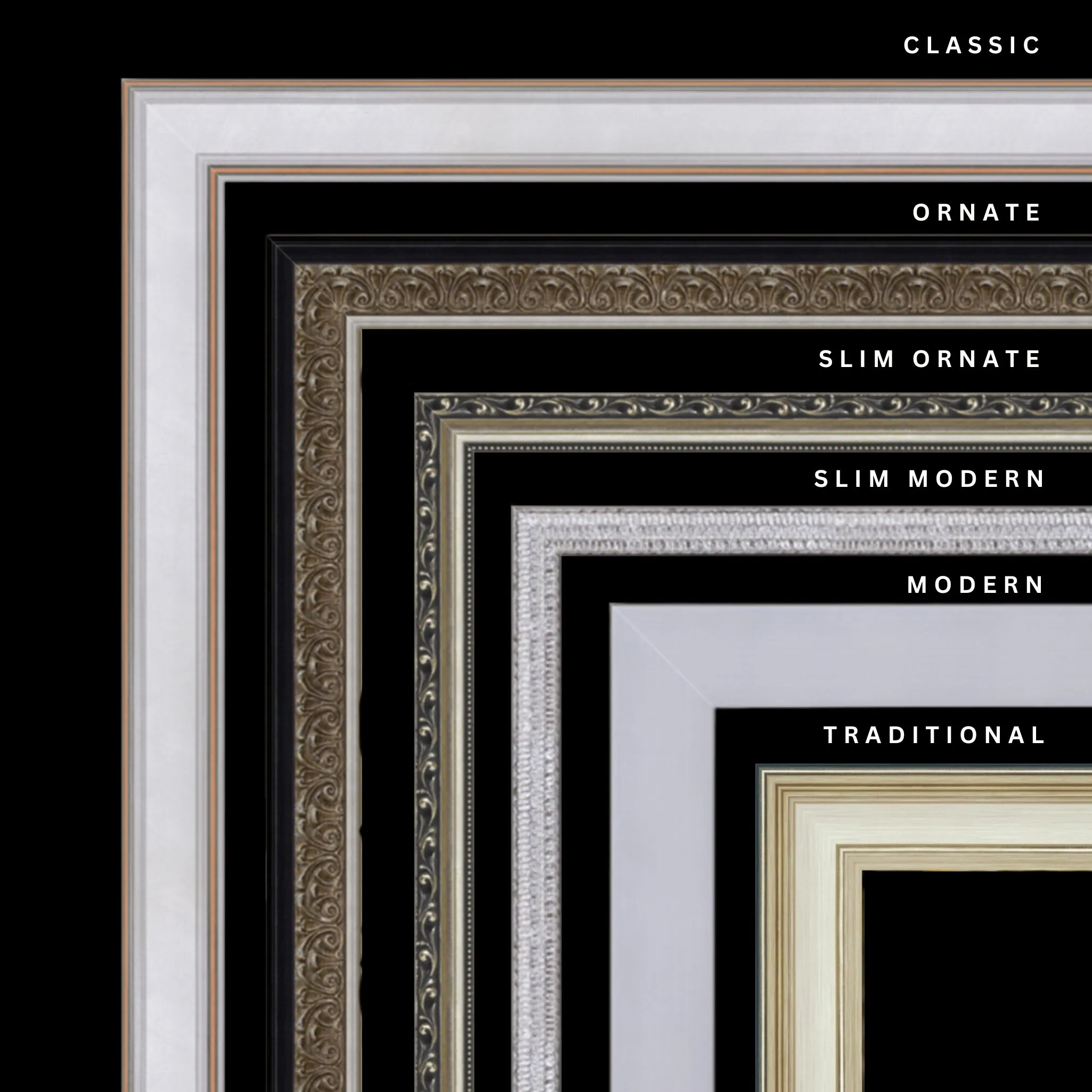 Silver 14x15 Picture Frame Ornate Traditional Classic Antique