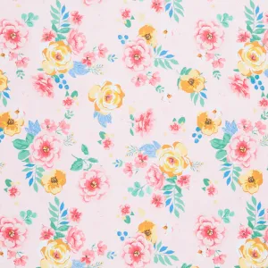Spring Gardens - Main Pink Yardage