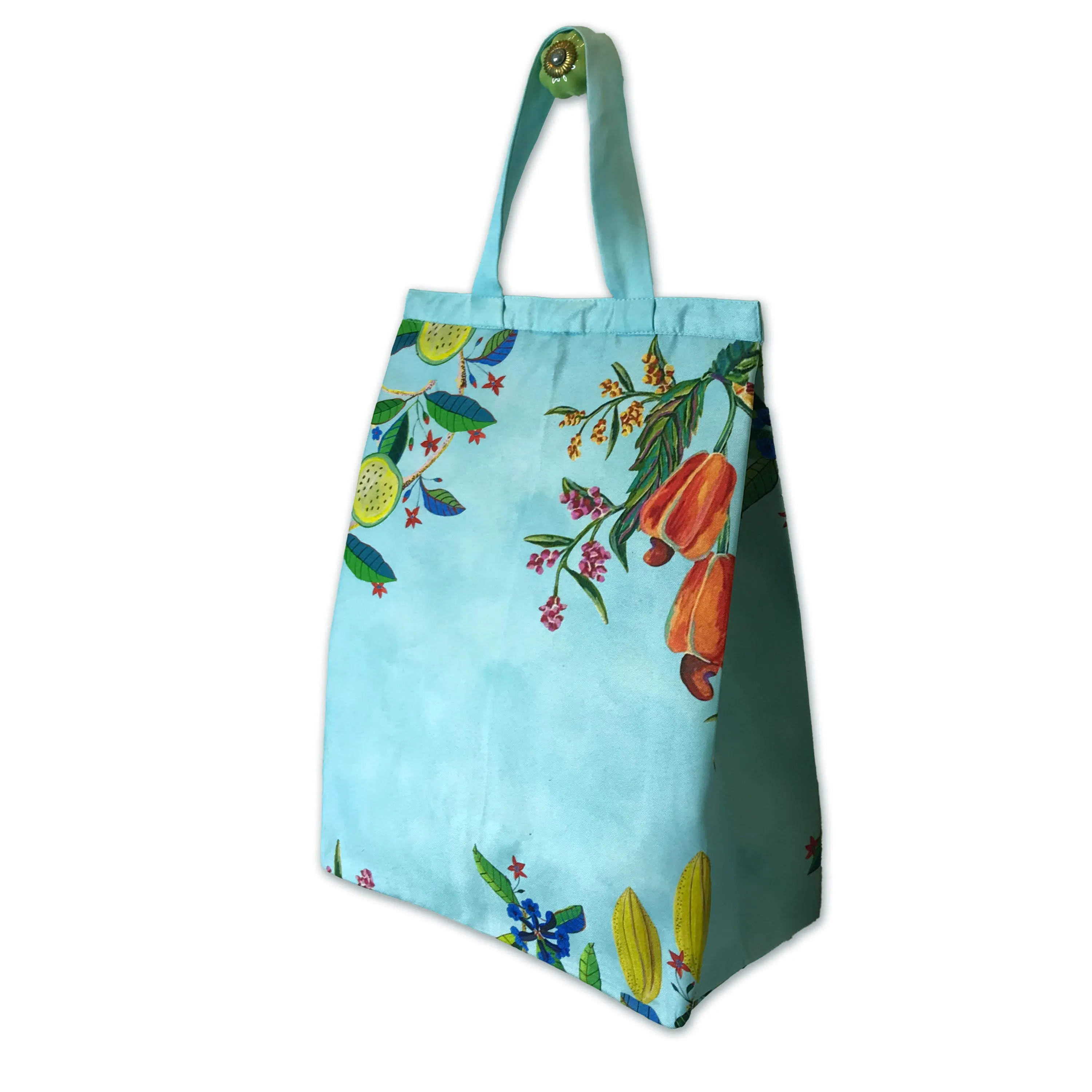 Tropical Fruit Canopy Shoe Bag