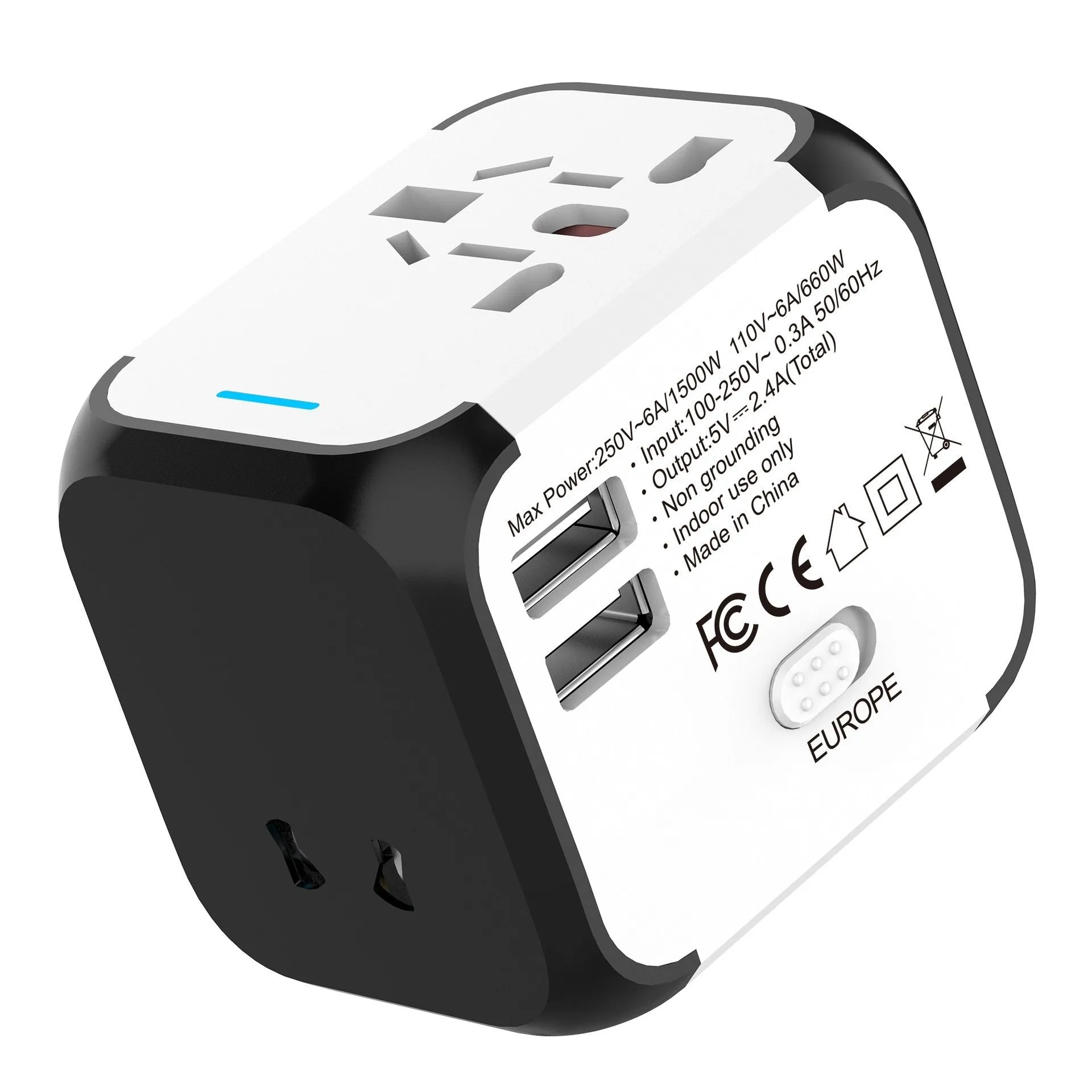 USB   type-C travel converter multifunctional socket