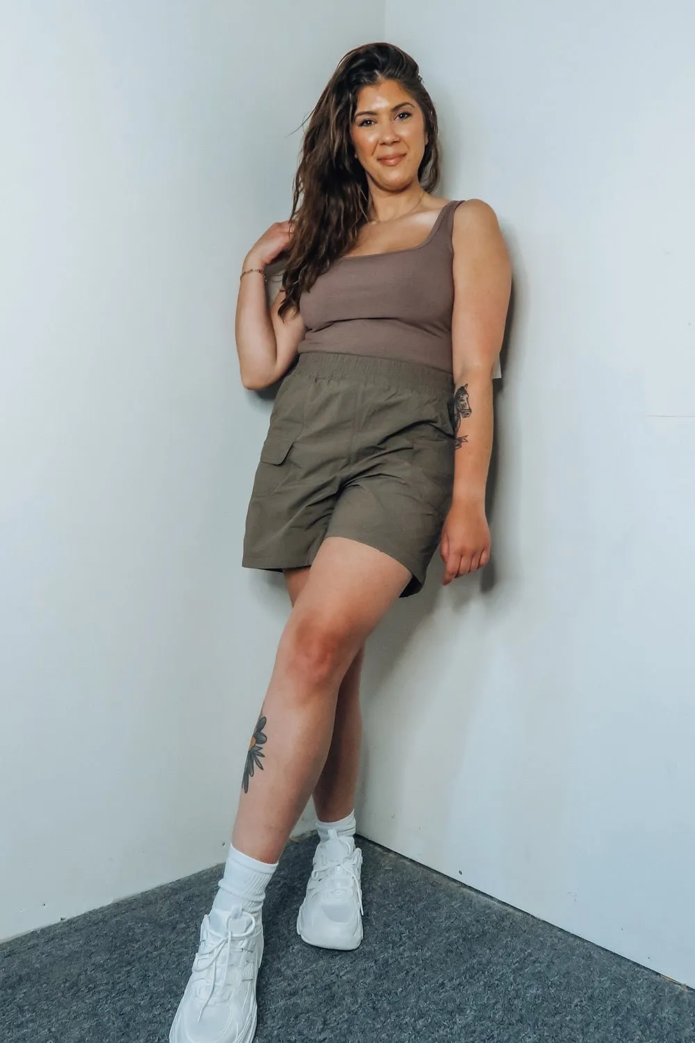 Water Resistant Nylon Cargo Shorts