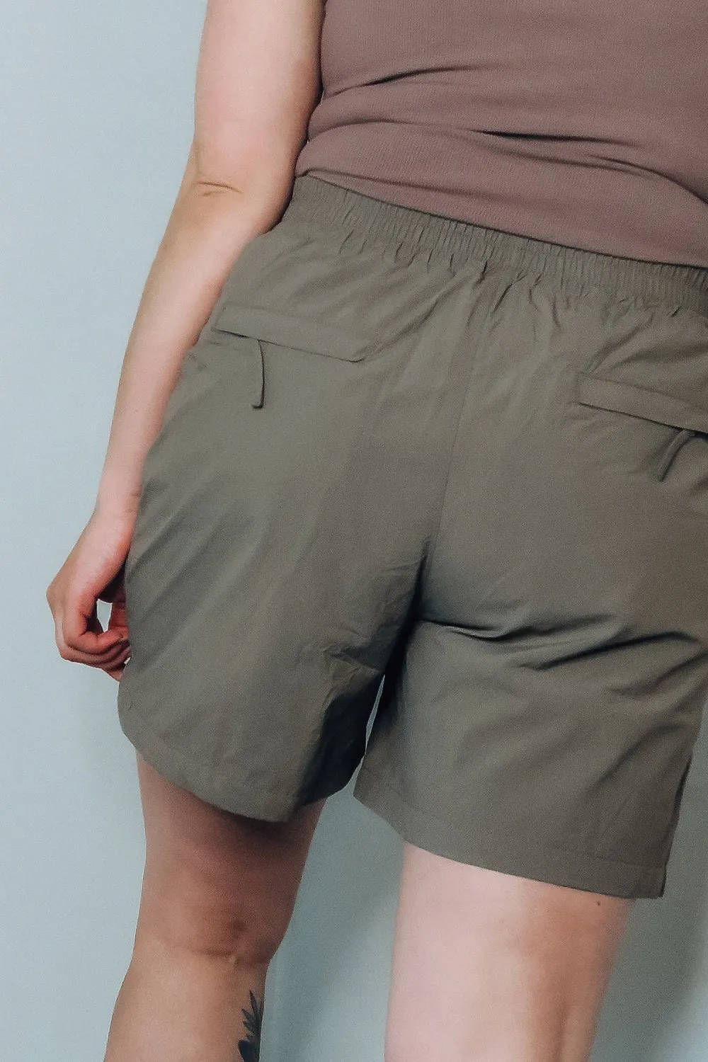 Water Resistant Nylon Cargo Shorts