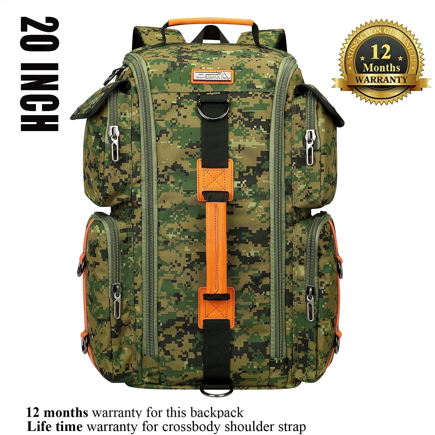 Water resistant Travel Camo Backpack
