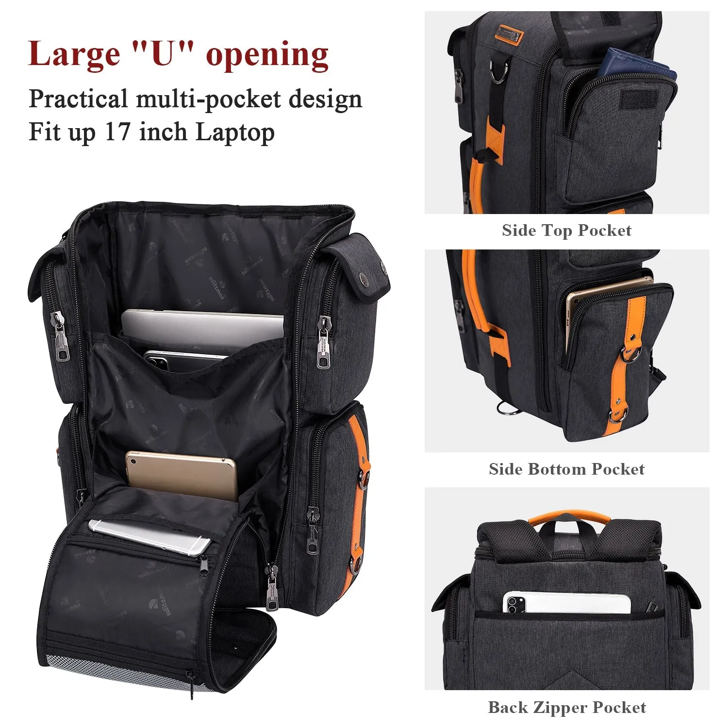 Water resistant Travel Camo Backpack