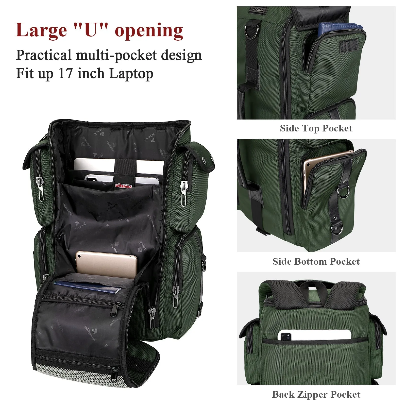 Water resistant Travel Camo Backpack