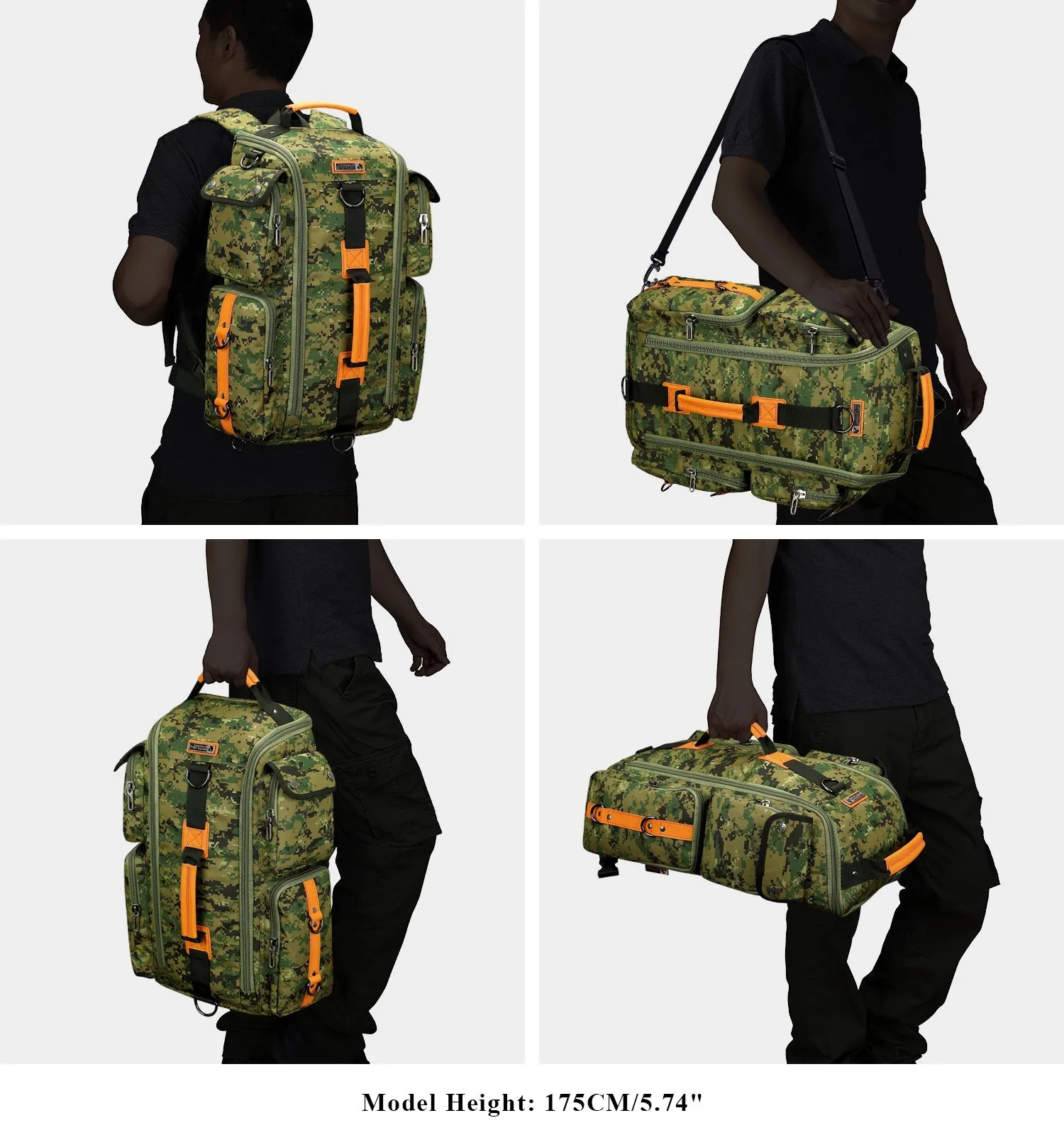 Water resistant Travel Camo Backpack